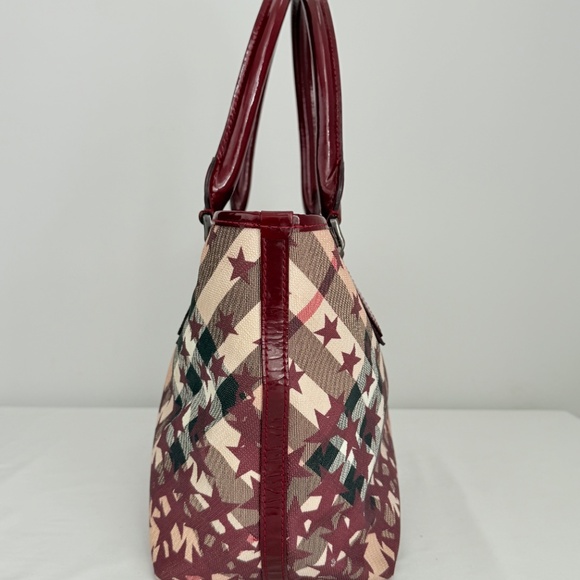 Burberry bag color burgundy - Picture 3 of 14